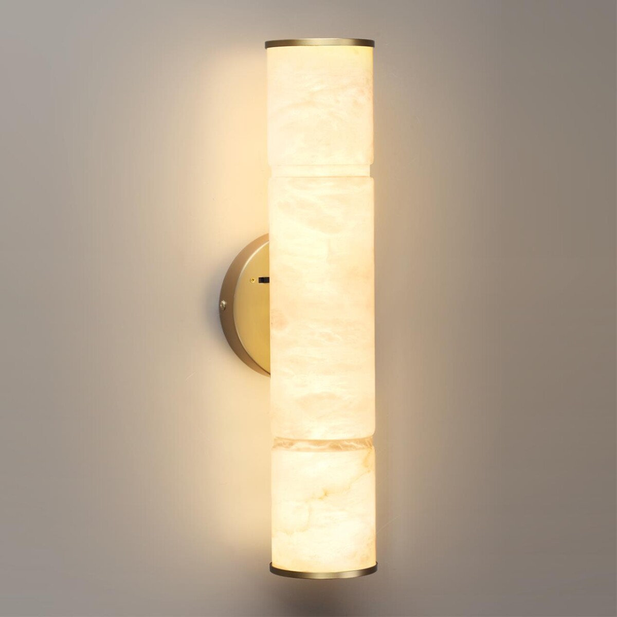 6674/12WL L-VISION ODL24 198 Настенный светильник латунь/металл/алебастр IP20 LED 12W 540Лм 3000K/4000K MARBELLA — изображение 3