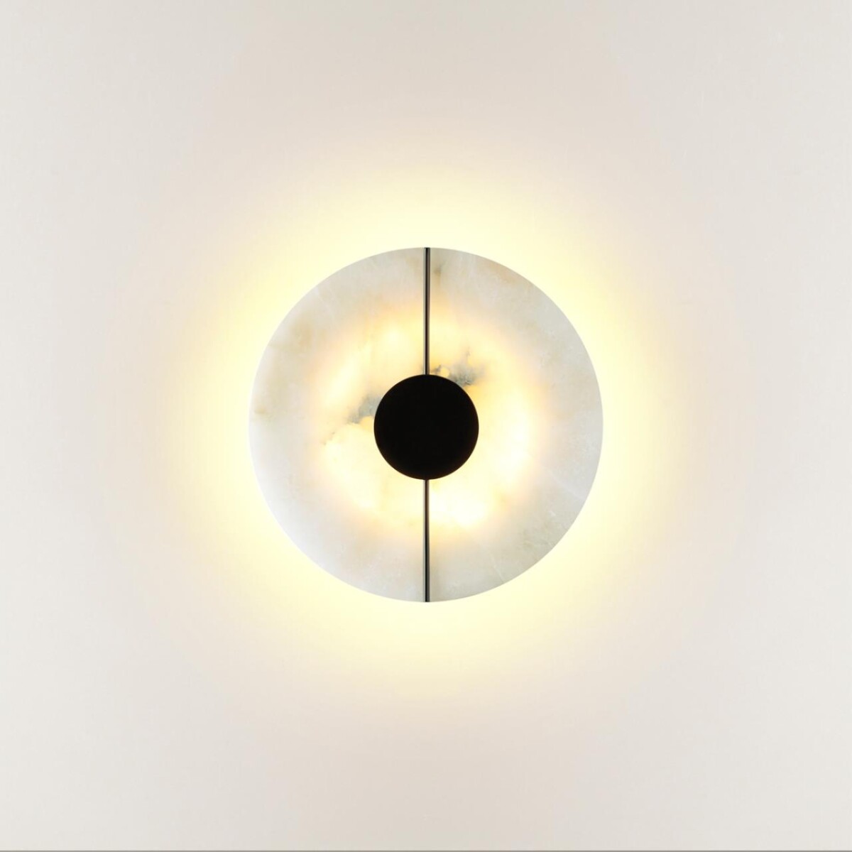 4311/12WL MIDCENT ODL22 219 светлый мрамор/черный металл Настенный светильник IP20 LED 10W 277Лм 3000K NAXOS — изображение 2