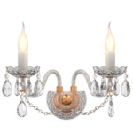 1736-2W, настенный светильник, D230xW450xH300, 2xE14x40W, excluded