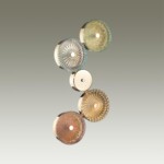 5412/25WL L-VISION ODL_EX23 143 золотой/разноцветный металл/стекло Бра LED 25W 4000K CARAMELLA — изображение 3