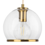 729611 Бра SFERICO 1х40W E27 ЛАТУНЬ/ПРОЗРАЧНЫЙ — изображение 3