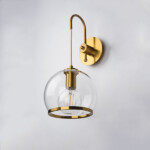 729611 Бра SFERICO 1х40W E27 ЛАТУНЬ/ПРОЗРАЧНЫЙ — изображение 9