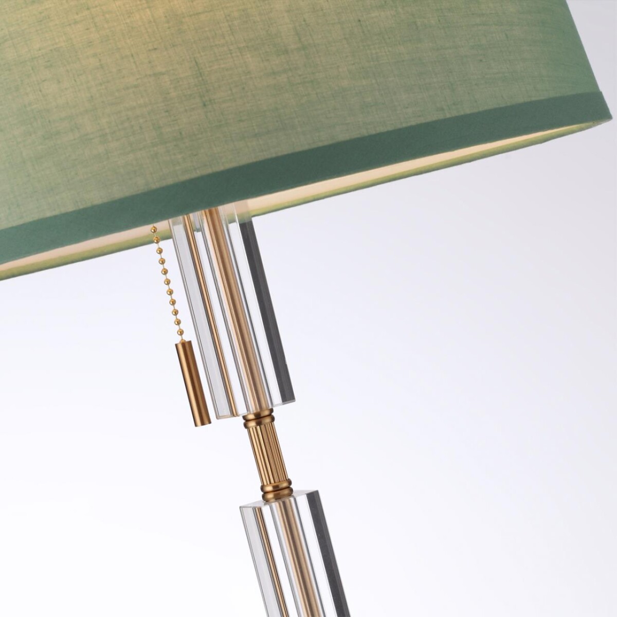4887/1F MODERN ODL_EX22 159 бронзовый/зеленый/абажур ткань Торшер E27 1*60W LONDON — изображение 5