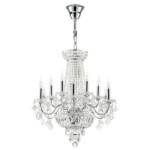 700164 Люстра подвесная CLASSIC 16х60W E14 ХРОМ