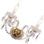 1736-2W, настенный светильник, D230xW450xH300, 2xE14x40W, excluded — изображение 4