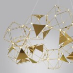 5086/56L L-VISION ODL25 291 античная бронза/металл Люстра LED 56W 4000K 3360Лм TRELLIS — изображение 6