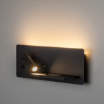 808557 Бра MURO 4,5W+3W LED 360LM+240LM ЧЕРНЫЙ 3000K — изображение 4