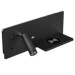 808557 Бра MURO 4,5W+3W LED 360LM+240LM ЧЕРНЫЙ 3000K