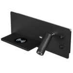 808547 Бра MURO 4,5W+3W LED 360LM+240LM ЧЕРНЫЙ 3000K