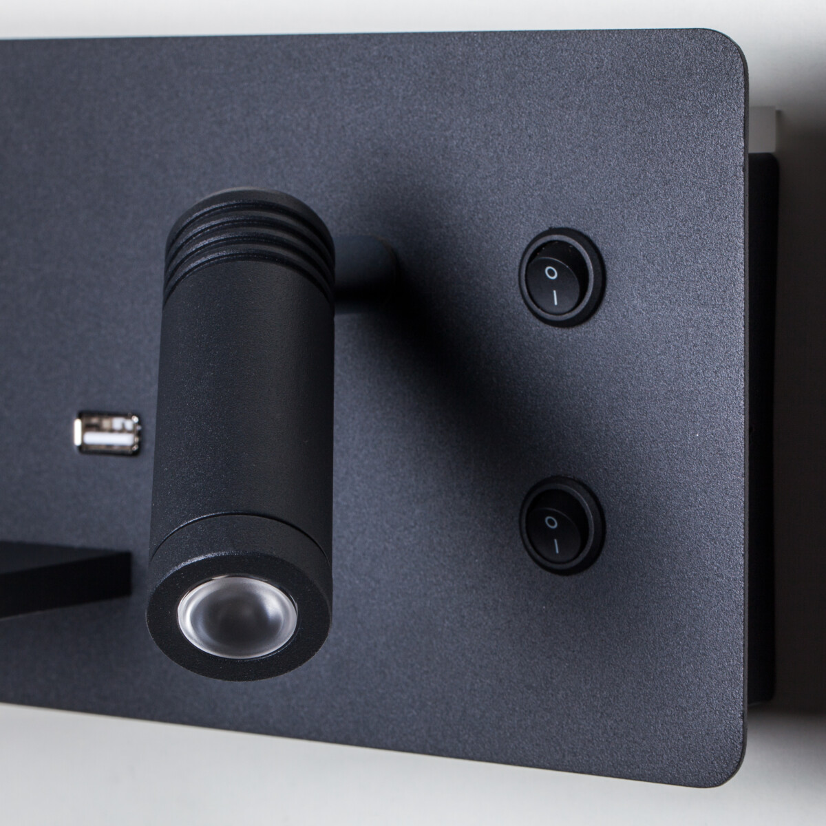 808547 Бра MURO 4,5W+3W LED 360LM+240LM ЧЕРНЫЙ 3000K — изображение 2