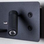 808547 Бра MURO 4,5W+3W LED 360LM+240LM ЧЕРНЫЙ 3000K — изображение 2