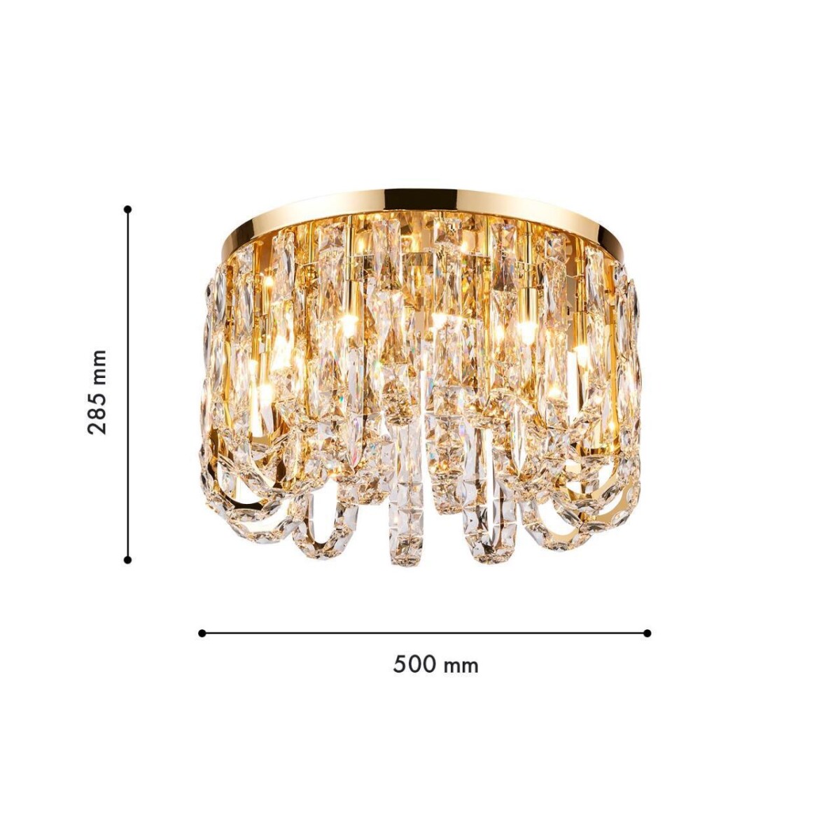 4721-12C, потолочная люстра, D500xH310, 12xG9x40W, excluded — изображение 3