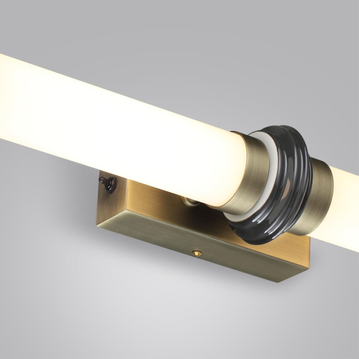 5404/28WL L-VISION ODL_EX25 027 бронзов.брашированн./черный/стекло/керамика Настенный светильник LED 28W 3000K ULA — изображение 6