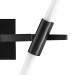 742627 Бра STRUTTURA 4х6W (led) G9 ЧЕРНЫЙ МАТОВЫЙ — изображение 4