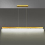 7007/38L HIGHTECH ODL24 315 Подвесной светильник брашированная бронза/металл/акрил IP20 LED 38W 3420Лм 3000K BEVEREN — изображение 3