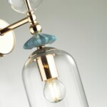 4855/1WA CLASSIC ODL_EX21 135 золото/разноцветн./керамика/стекло Бра E14 1*40W BIZET — изображение 6