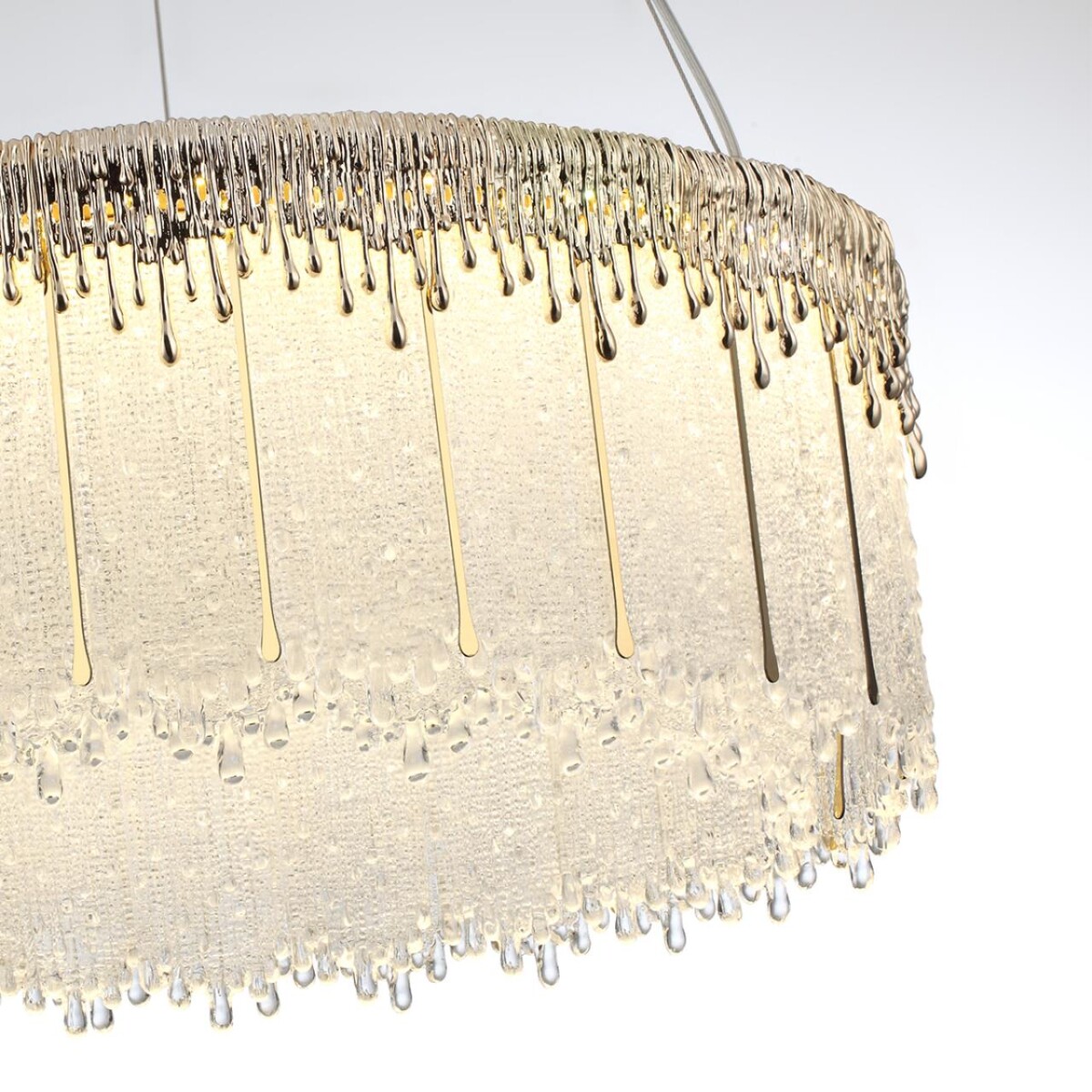 5091/60L L-VISION ODL25 555 золотой/стекло Люстра LED 60W 3700K 4968Лм CLEO — изображение 6