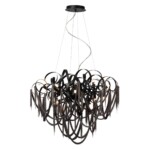 5067/12 HALL ODL24 525 черный матовый/черный хром/металл Люстра G9 12*40W CHAINY — изображение 2