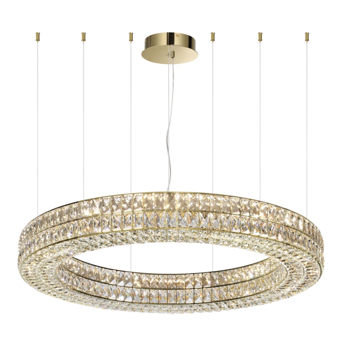 4926/98L L-VISION ODL24 581 золото/металл/хрусталь Люстра LED 98W 4000K 5850Лм PANTA — изображение 6