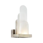 5437/12WL HIGHTECH ODL_EX25 081 бронзовый брашинг/металл/смола под алебастр/акрил Настенный светильник LED 12W 3000K 1489Лм FOROS — изображение 4