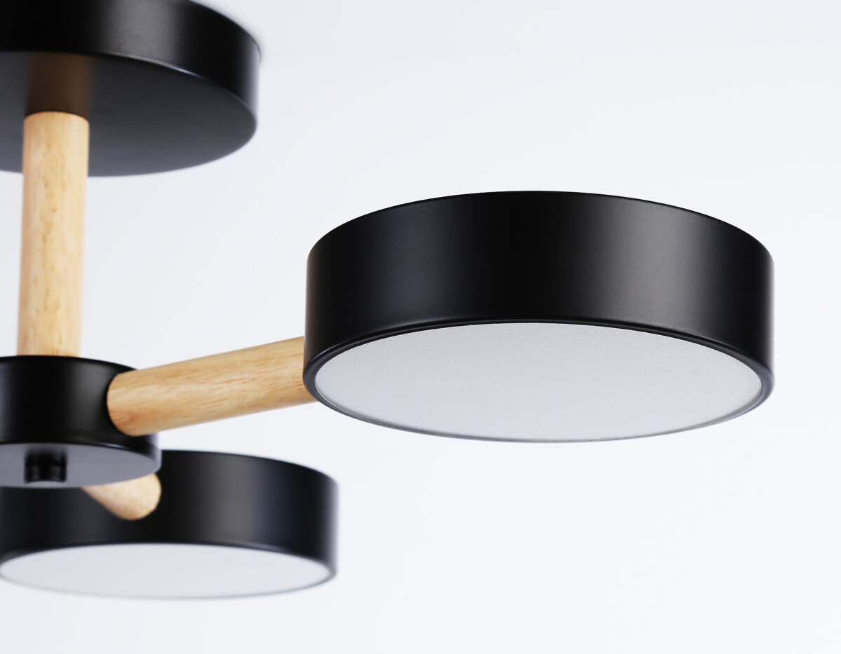 FL4823/3 BK черный 3000K-6400K 40W D580*160 (ПДУ ИК) — изображение 1