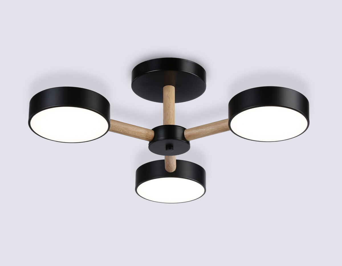 FL4823/3 BK черный 3000K-6400K 40W D580*160 (ПДУ ИК) — изображение 6