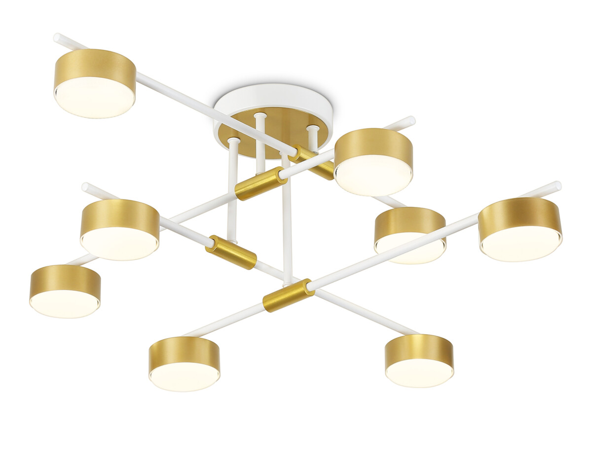 в наличии FL51751/8 WH/GD белый/золото GX53/8 max 12W 720*720*245 - купить в интернет-магазине Светильники Торг