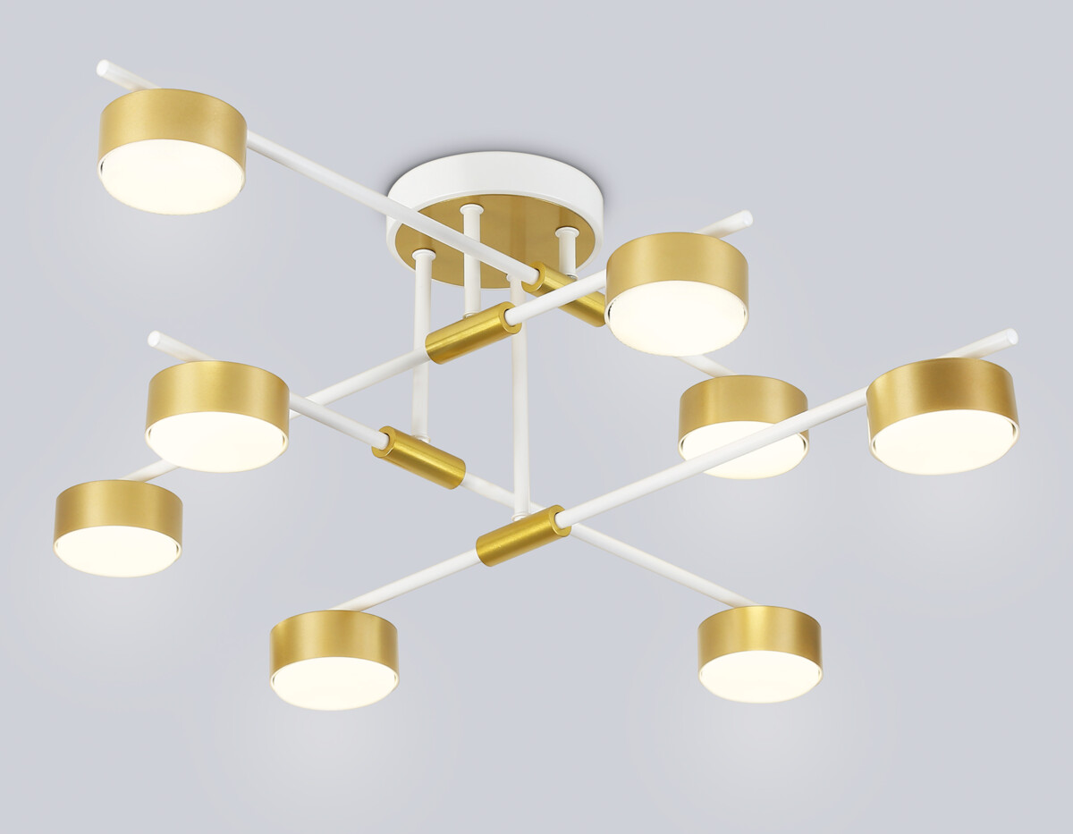 в наличии FL51751/8 WH/GD белый/золото GX53/8 max 12W 720*720*245 - купить в интернет-магазине Светильники Торг