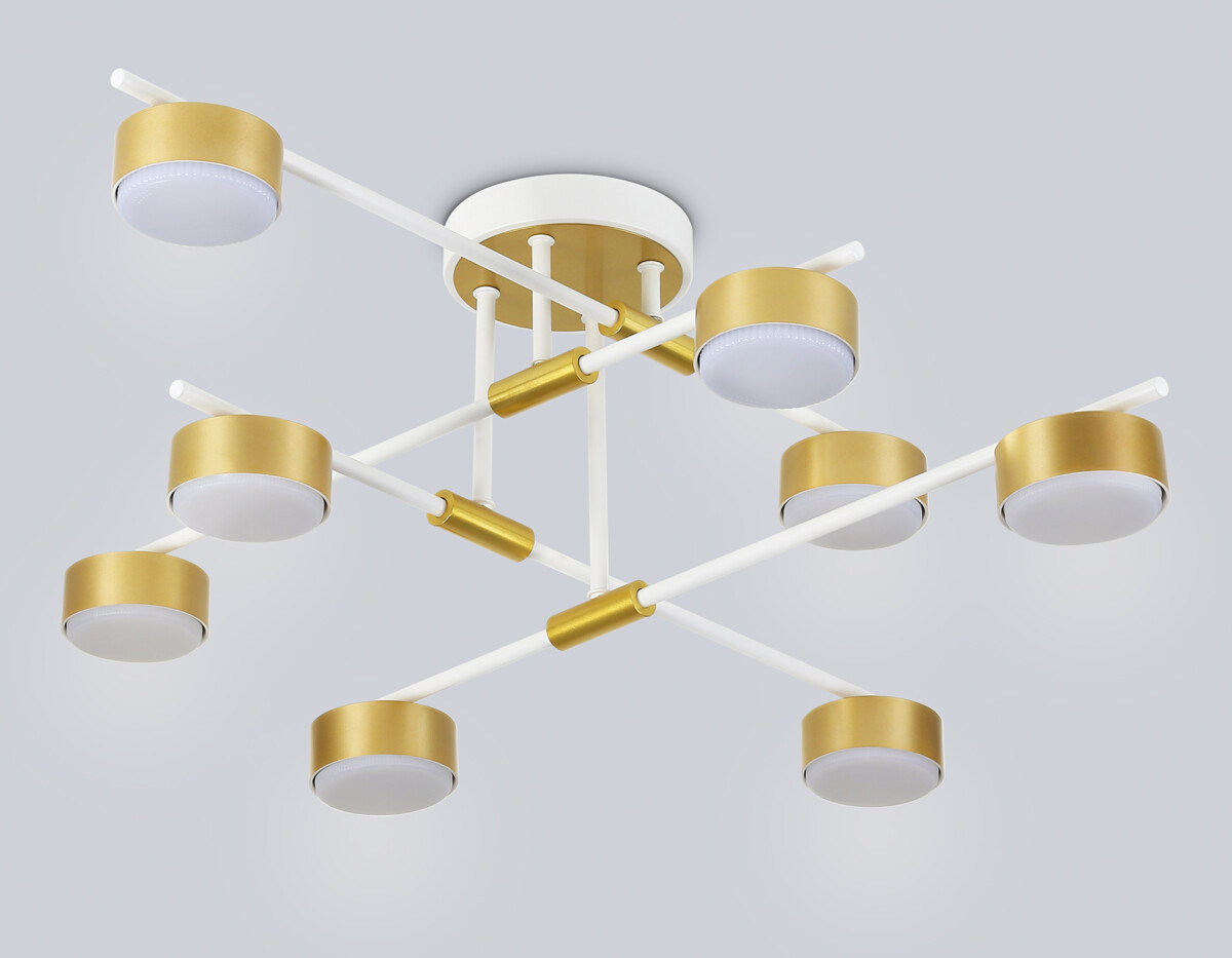 в наличии FL51751/8 WH/GD белый/золото GX53/8 max 12W 720*720*245 - купить в интернет-магазине Светильники Торг