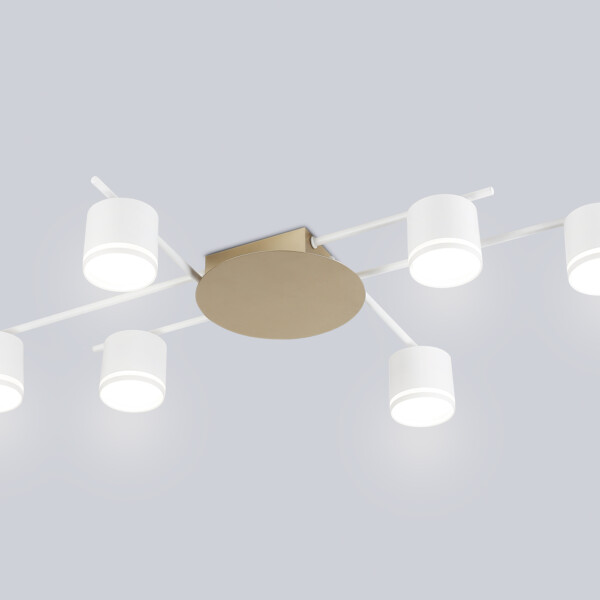 FL51755/6 WH/GD белый/золото GX53/6 max 12W 870*570*110