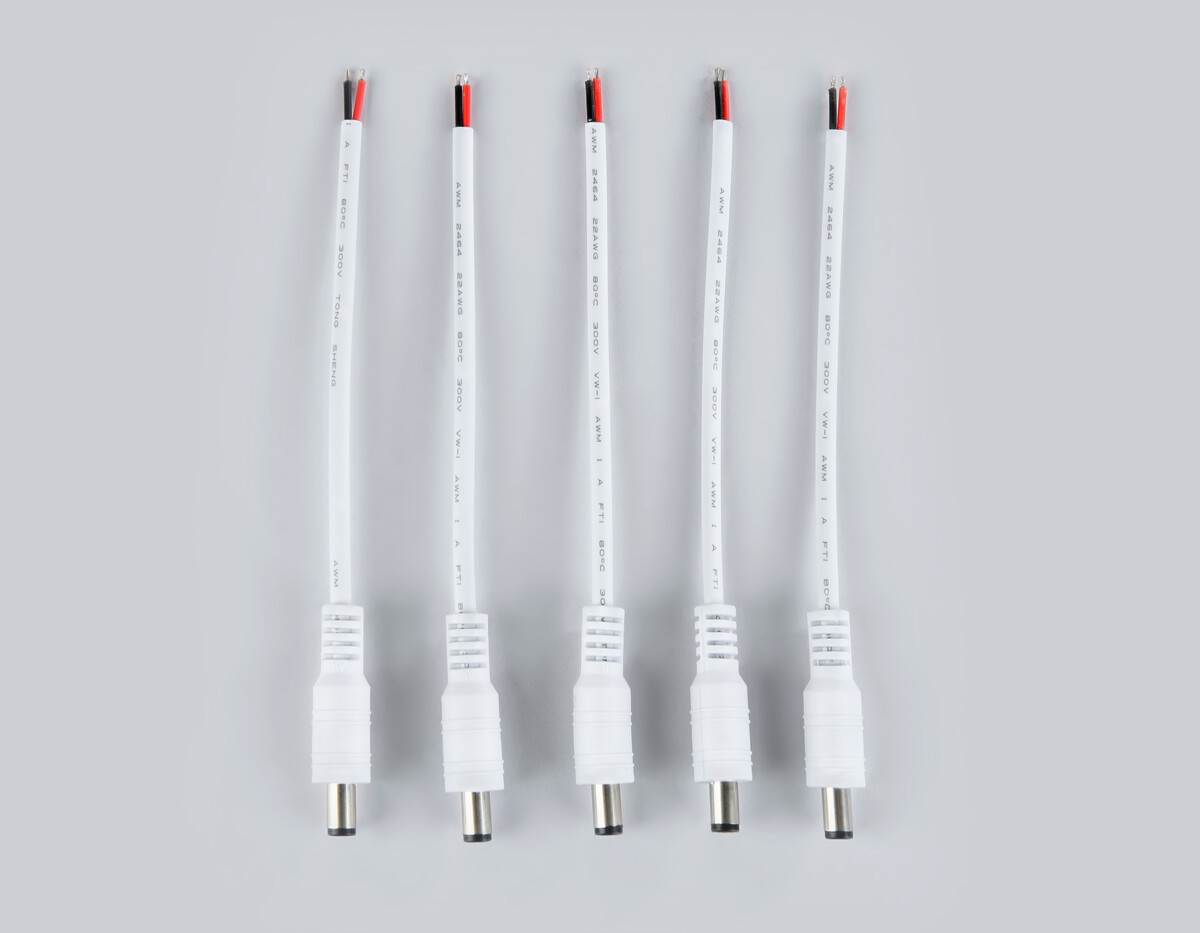 GS7951_mode1 GS7951 соединитель проводной 2,1*5,5 мм папа (5шт) — изображение 1