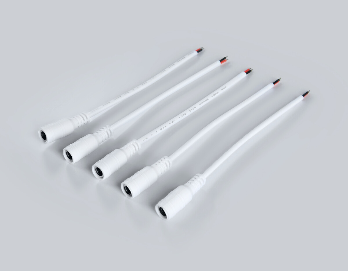 в наличии GS7952 соединитель проводной 2,1*5,5 мм мама (5шт) - купить в интернет-магазине Светильники Торг