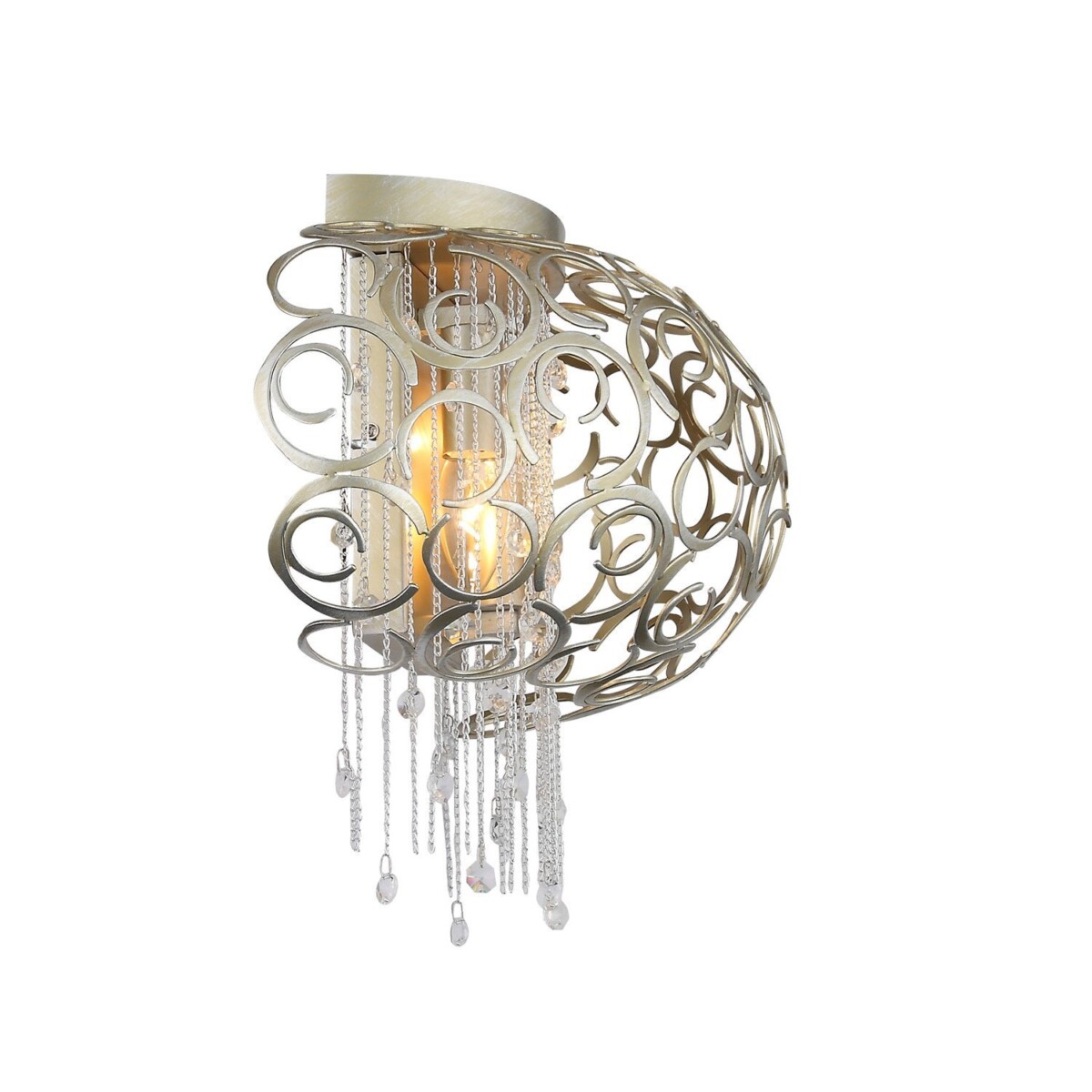 SL1101.201.02 Бра ST-Luce Шампань/Шампань, Прозрачный E14 2*40W DOLCIMA — изображение 6