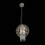 SL1101.203.02 Люстра подвесная ST-Luce Шампань/Шампань, Прозрачный E14 2*40W DOLCIMA — изображение 4