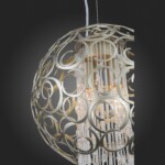 SL1101.203.02 Люстра подвесная ST-Luce Шампань/Шампань, Прозрачный E14 2*40W DOLCIMA — изображение 8