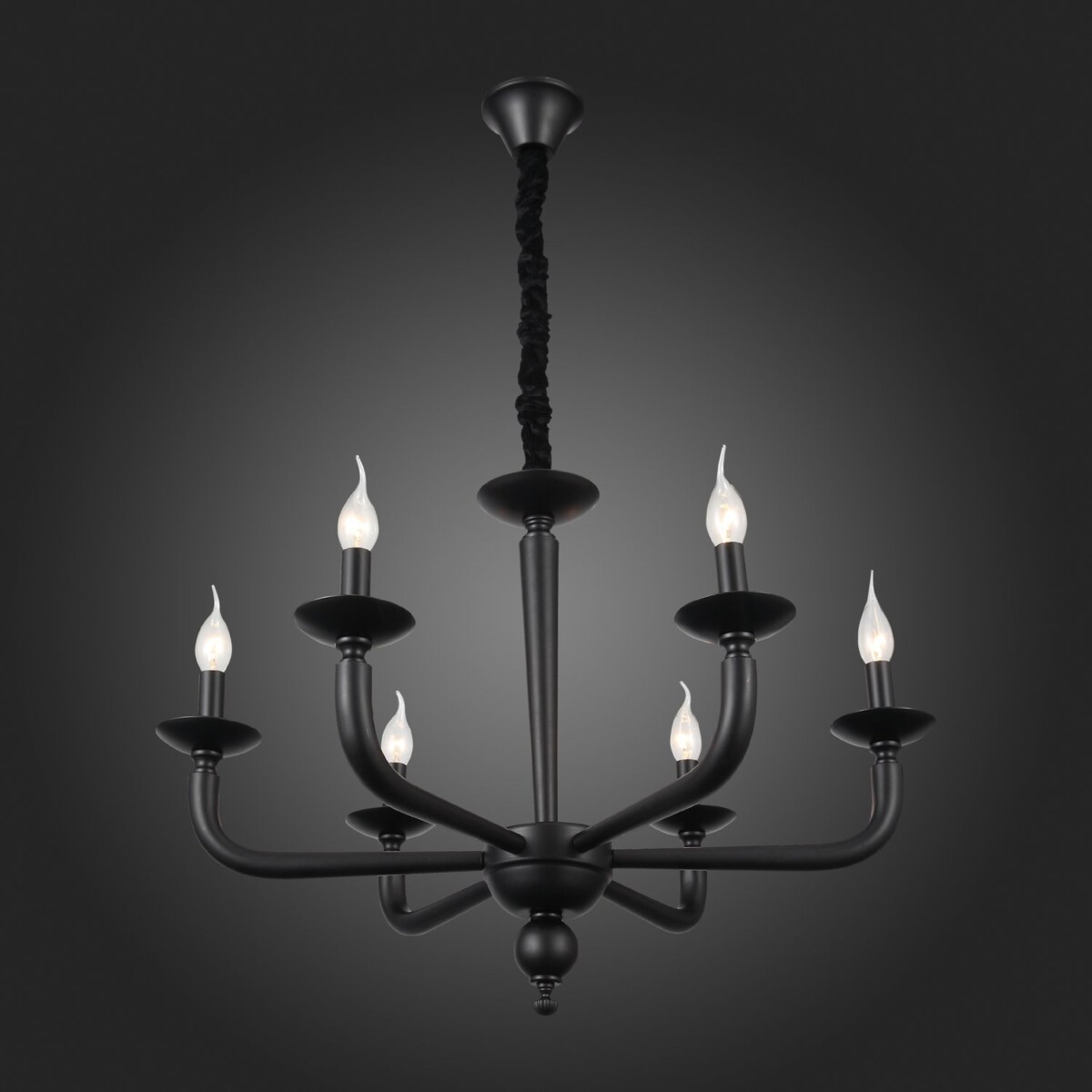 SL1114.403.06 Люстра подвесная ST-Luce Черный E14 6*40W FORTEZA — изображение 5