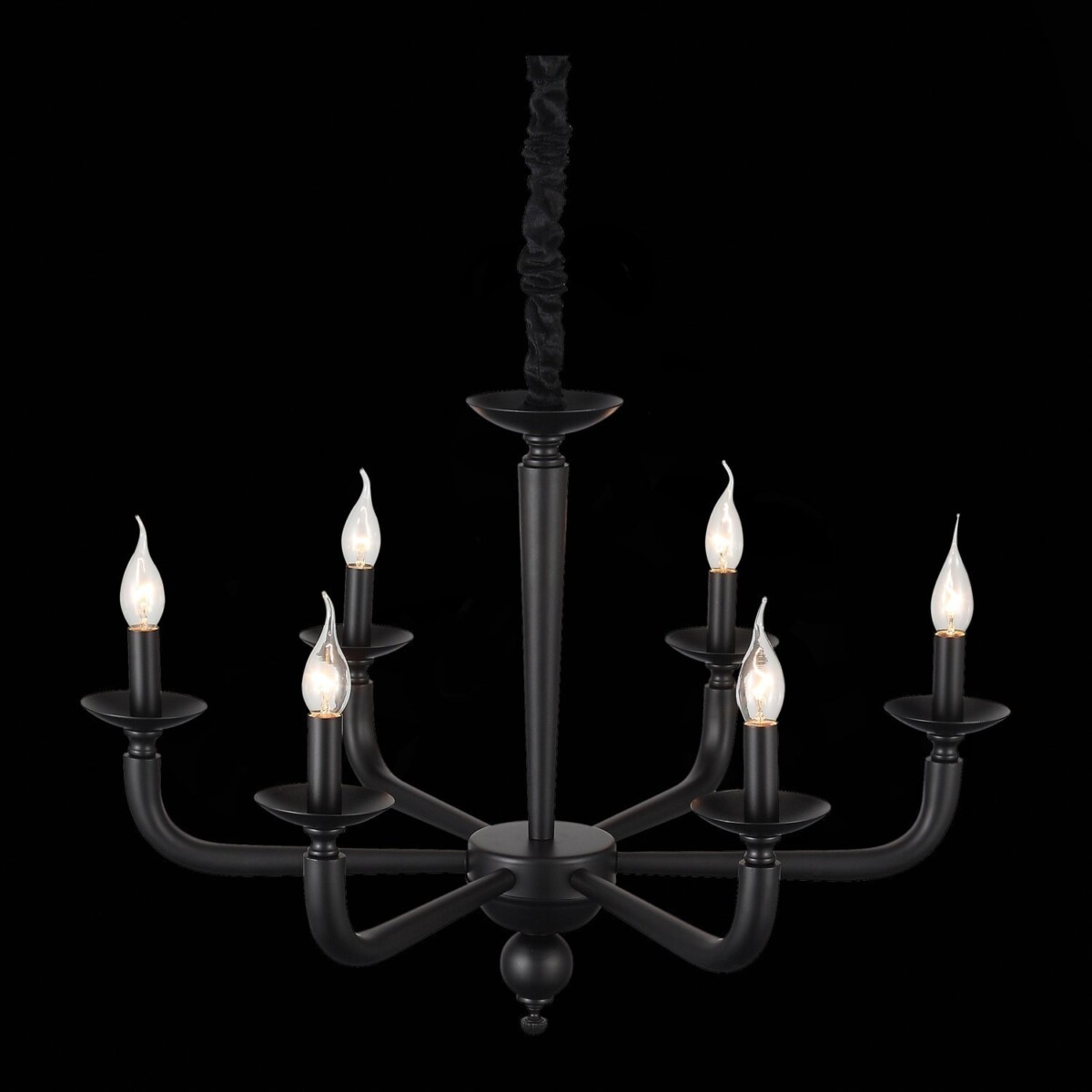 SL1114.403.06 Люстра подвесная ST-Luce Черный E14 6*40W FORTEZA — изображение 7