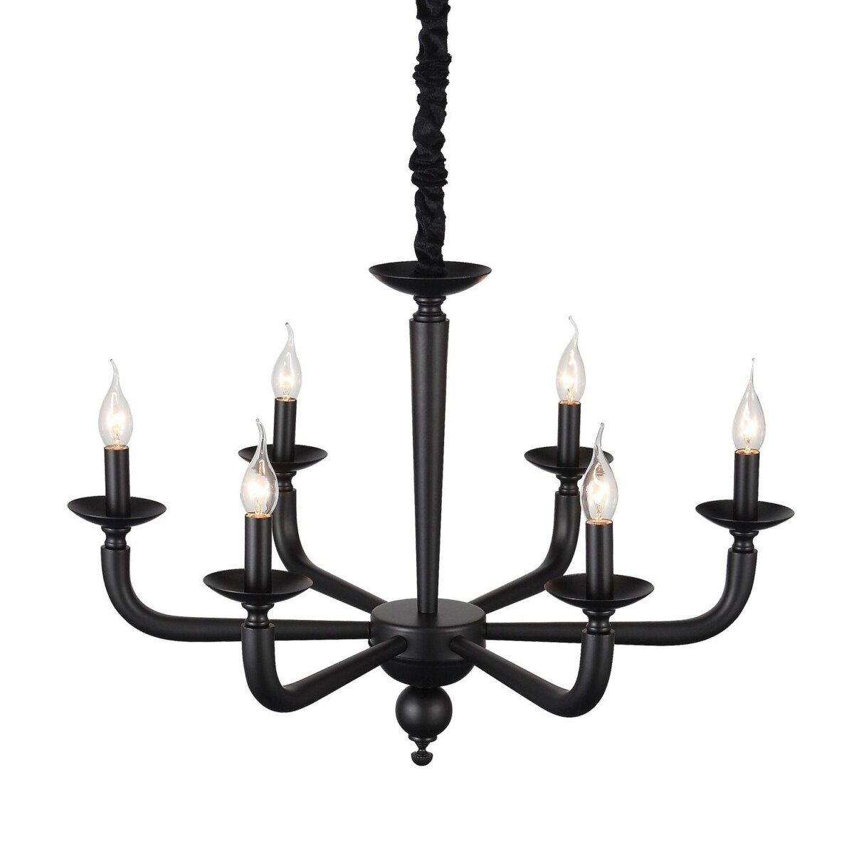 SL1114.403.06 Люстра подвесная ST-Luce Черный E14 6*40W FORTEZA — изображение 9