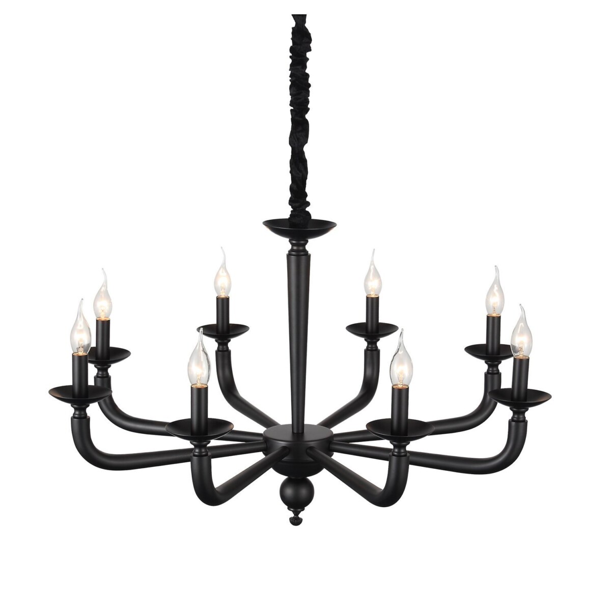 SL1114.403.08 Люстра подвесная ST-Luce Черный E14 8*40W FORTEZA — изображение 9