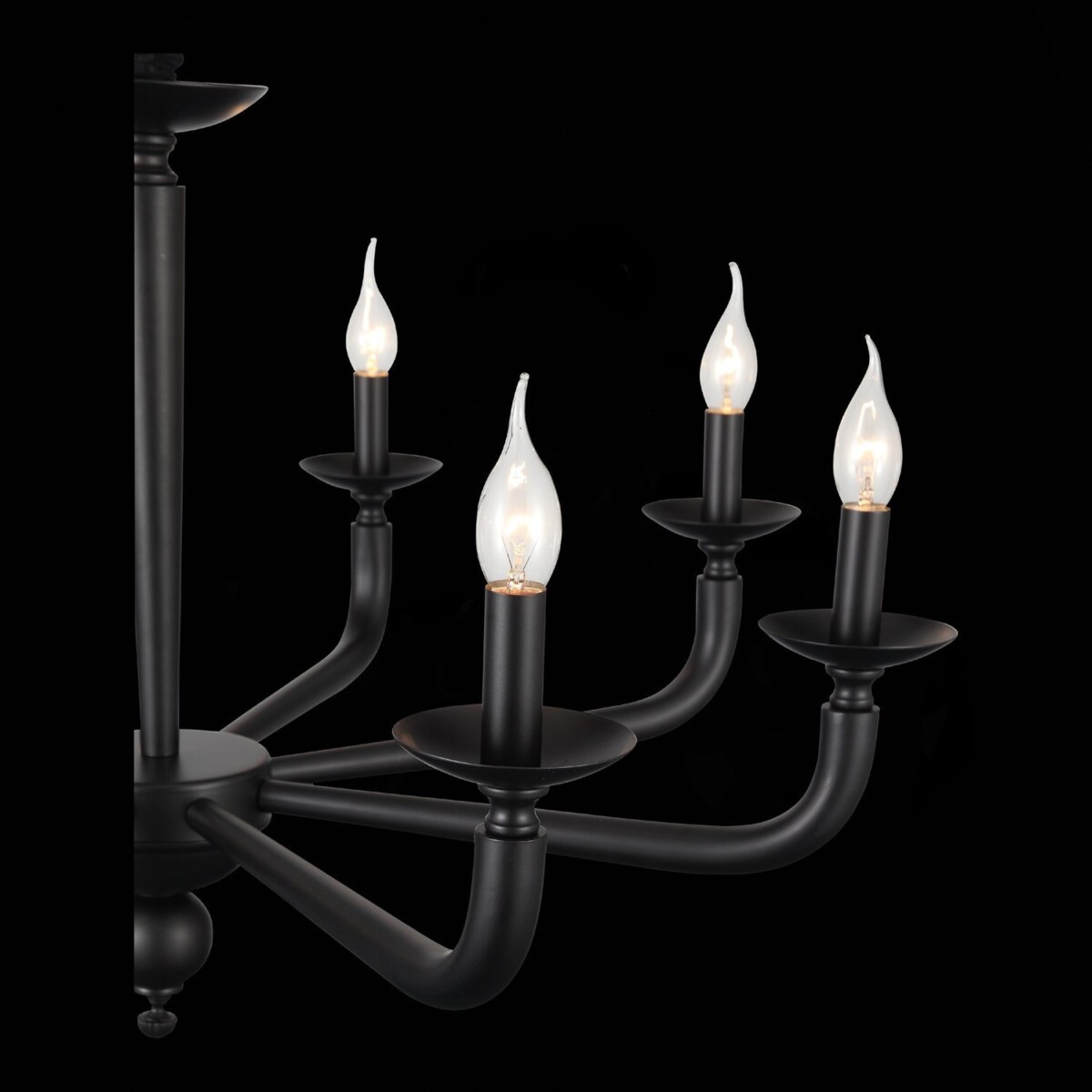 SL1114.403.08 Люстра подвесная ST-Luce Черный E14 8*40W FORTEZA — изображение 10