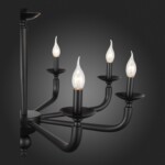 SL1114.403.08 Люстра подвесная ST-Luce Черный E14 8*40W FORTEZA — изображение 11