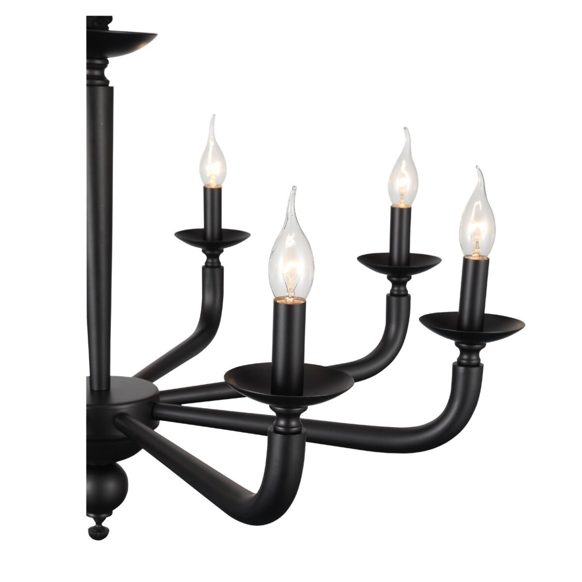 SL1114.403.08 Люстра подвесная ST-Luce Черный E14 8*40W FORTEZA — изображение 12