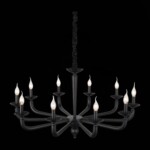 SL1114.403.10 Люстра подвесная ST-Luce Черный E14 10*40W FORTEZA — изображение 10