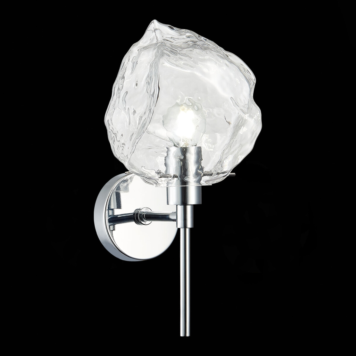 SL1175.101.01 Бра ST-Luce Хром/Прозрачный E14 1*40W PORTICI — изображение 1