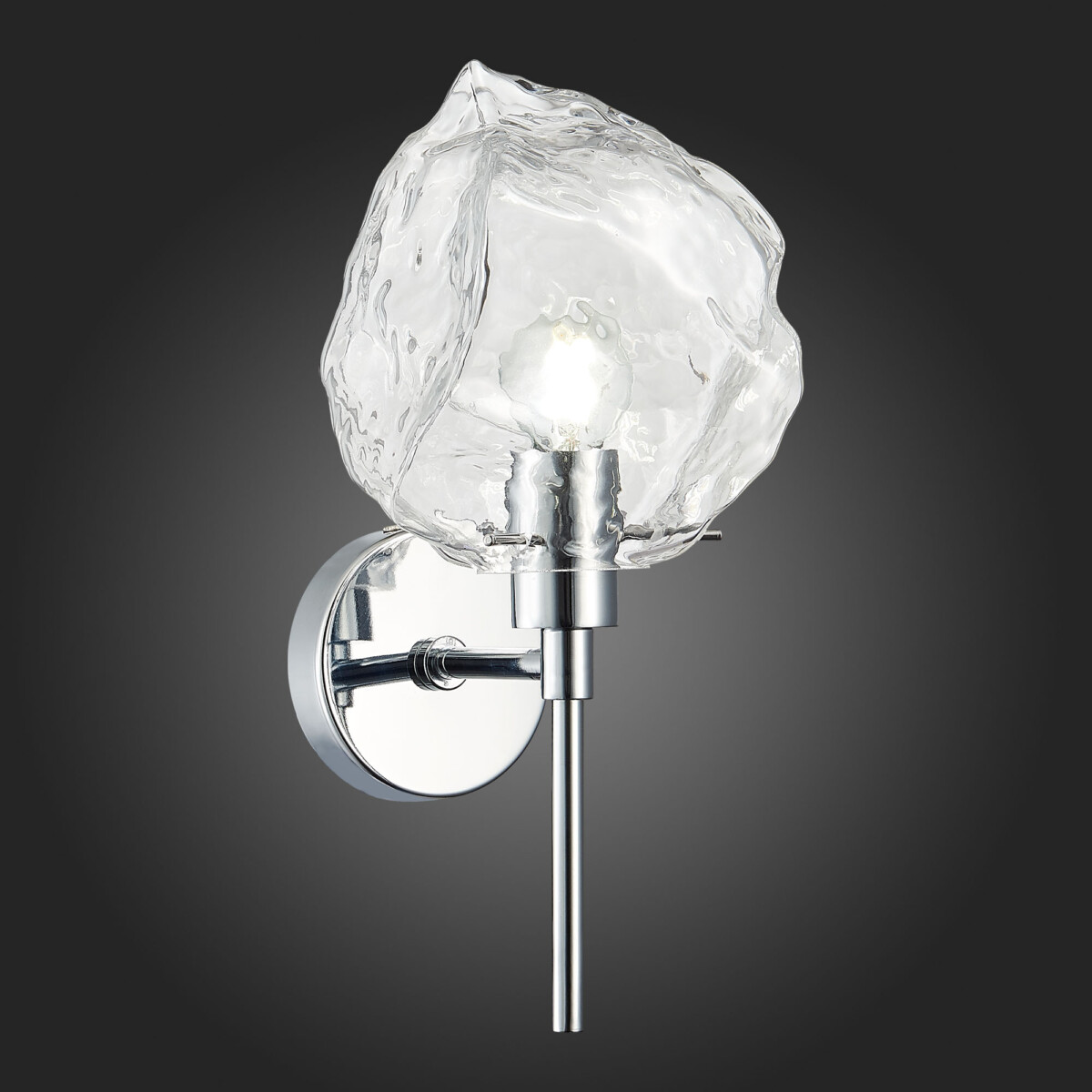 SL1175.101.01 Бра ST-Luce Хром/Прозрачный E14 1*40W PORTICI — изображение 2