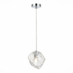 SL1175.103.01 Светильник подвесной ST-Luce Хром/Прозрачный E14 1*40W PORTICI — изображение 3