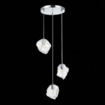 SL1175.103.03 Светильник подвесной ST-Luce Хром/Прозрачный E14 3*40W PORTICI — изображение 4