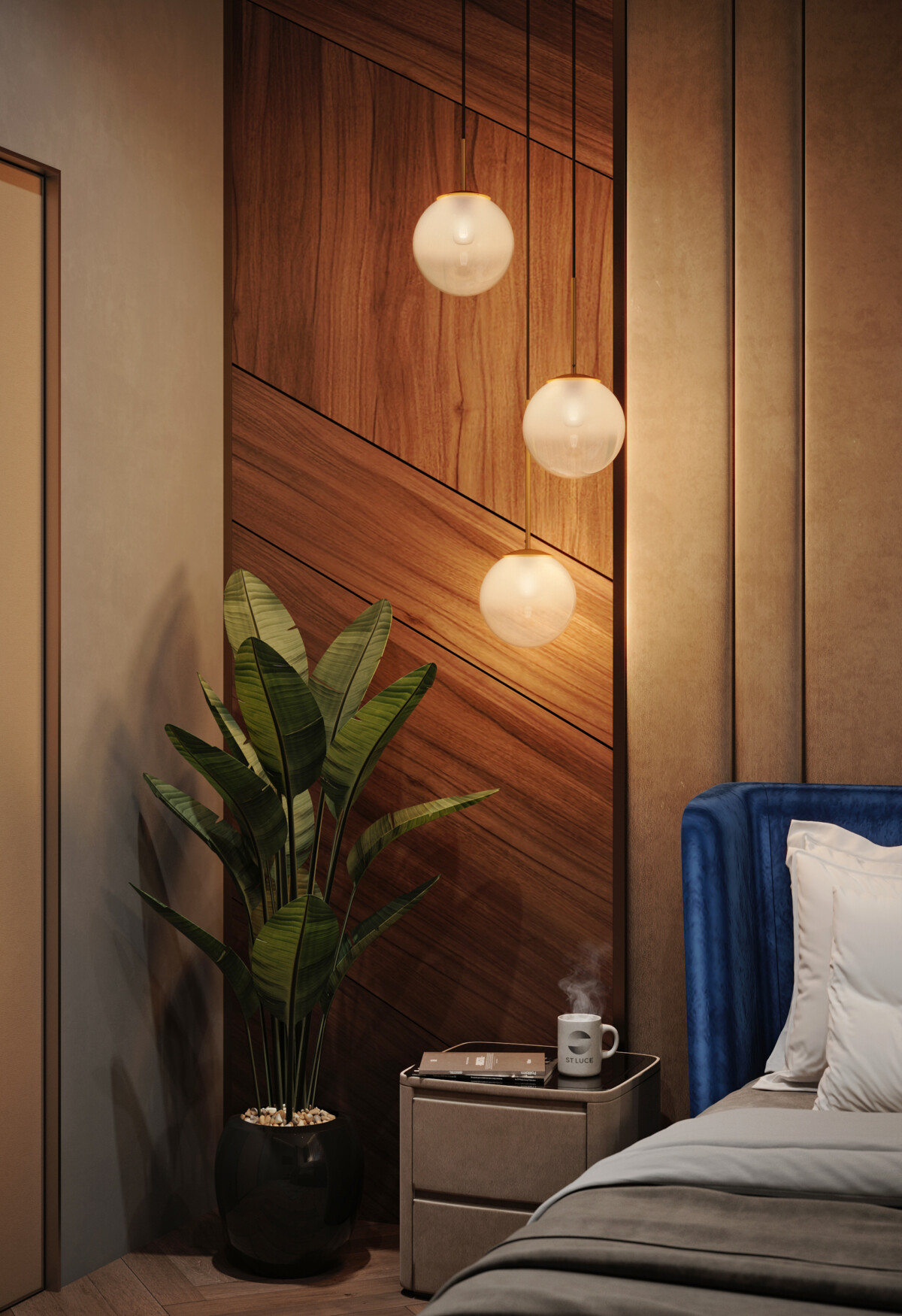 SL1190.222.01 Светильник потолочный ST-Luce Золотистый/Прозрачно-белый E27 1*60W CASSIUS — изображение 8