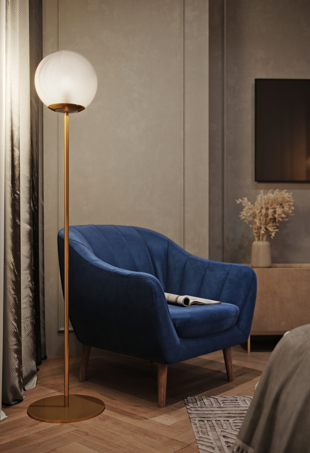 SL1190.223.01 Подвес ST-Luce Золотистый/Прозрачно-белый E27 1*60W CASSIUS — изображение 10