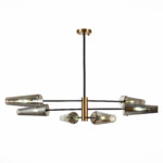 SL1209.302.06 Светильник потолочный ST-Luce Бронза,Черный/Дымчатый E14 6*40W MORAVE — изображение 6